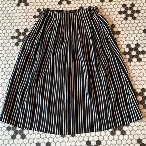 J. Crew Striped Skirt